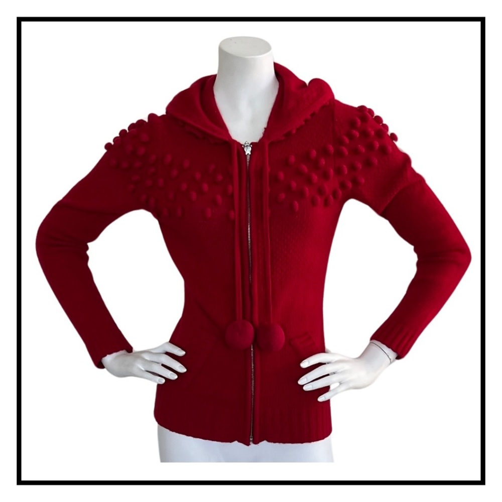 Alannah Hill Wool Hooded Sweater